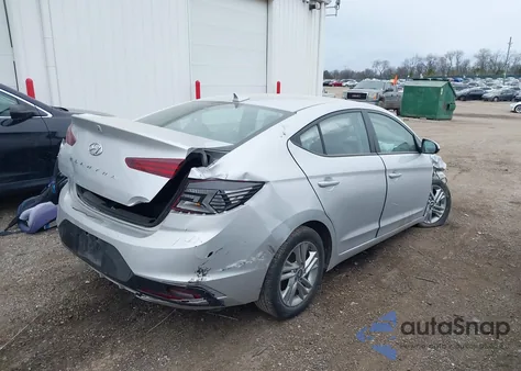 2020 Hyundai Elantra Sel из США, поврежденный, VIN 5NPD84LF6LH535018